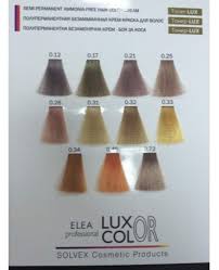 The lighter the blonde, the more noticeable unwanted brassiness can be, making this a good toner an especially essential part of your color upkeep. Elea Professional Semi Resistant Bezammiachnaya Cream Hair Color Toner Lux 60ml Buy From Azum Price Reviews Description Review