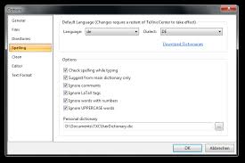 Options Texniccenter 2 0 Documentation