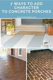 7 ways to add character to a concrete porch our storied home paint concrete patio concrete porch patio flooring