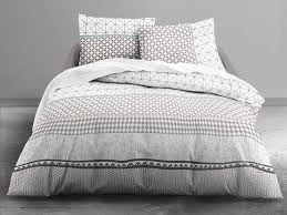 Parure Housse De Couette Taies 100 Coton Fermeture Zip Geometrique Beige Grafism Zip Bed Decor Luxury Bedding Home