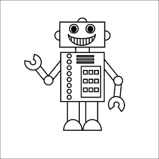 Kids Robot Coloring Pages Robots Drawing Free Printable Coloring Transformers Coloring Pages