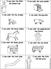 Then she put him in the oven, and when it smelled good, she opened up the door to take a peek and out jumped the gingerbread man. The Gingerbread Man Enchantedlearning Com