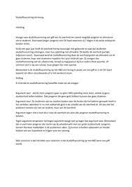 Betoog Cijfer 7 Studiefinanciering Als Lening Inleiding Vroeger Was Studiefinanciering Een Studeersnel