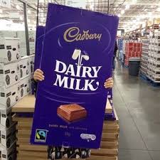 A Chocolate Bar The Size Of A Human Cadbury Chocolate Bars Chocolate Bar Dairy Milk Chocolate