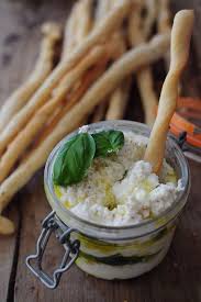 Fromage Frai Huile D Olive Basilic Et Gressin Recettes De Cuisine Cuisine Cuisine Creative