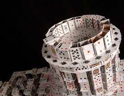 By default, each card has a translatey value equal to the gap between cards. Playing Card Stacks No Bending No Folding No Tape No Glue Playing Cards Cards Design Crafts