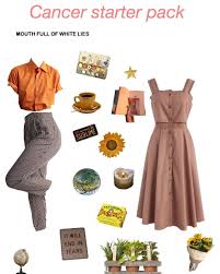 Feminine Cancer Starter Packs Starterpacks Nichememes Memes Dailymemes Zodiacsigns Cancerzodiac Cancer Fashion Aesthetic Clothes Artsy Outfit