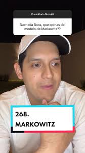 Markowitz es un personaje muy interesante. #markowitz #finanzas #economia  #dinero #mercado #educacion