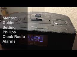 To counter oversleeping, the philips clock radio has a snooze feature. Mentor Guide Setting Phillips Clock Radio Alarms Youtube