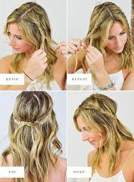 4 Super Easy Festival Hairstyles Braided Hairstyles Festival Hair Easy Hairstyles