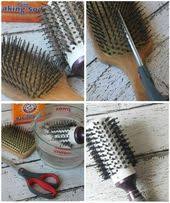 Avec Cette Astuce Quelques Minutes Suffiront Pour Laver A Fond Une Brosse A Cheveux Brosse A Cheveux Nettoyer Brosse A Cheveux Trucs Et Astuces