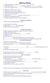 Bill nye the science guy: Bill Nye Worksheets