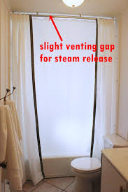 Once the rod has been cooled and the desired shape has been achieved, it can be installed on the ceiling using anchors specifically made for oval shower curtain tracks. How To Install A Ceiling Mounted Shower Curtain