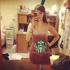 If you're like me, i always procrastinate until the week before halloween to decide what i'm dressing up as. Feminine Starbucks Iced Coffee Halloween Costume