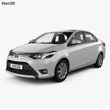 Fuel consumption for the 2014 toyota yaris is dependent on the type of engine, transmission, or model chosen. Toyota Yaris Sedan With Hq Interior 2014 3d Model Vehicles On Hum3d
