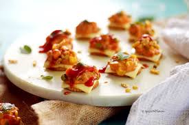 Onion & goat's cheese tarte tatins. Simple Starter Recipes For Dinner Party Indian Dinner Recipes