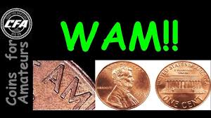 What Is A Wide Am Penny Rare Variety Wide Am Identify A Wide Am Penny Penny Penny Coin Old Coins