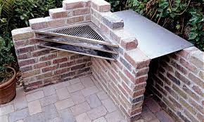 Meist schmiedeeisen, klinkerziegel, holz und stein. Grill Mauern Selbst De