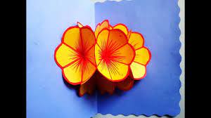 That little bit of shine provides a. Diy How To Make 3d Flower Popup Card Very Easy Paper Craft Ideas Mother S Day Pop Up Greetingcard Easy Greeting Cards Pop Up Flower Cards Flower Birthday Cards