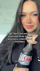 #dietcokepartner I made 3 thrift-flipped collections using different parts  of @dietcoke cans and upcycled materials, here’s how they turned out!!  Which one best suits your taste? Comment below! ...