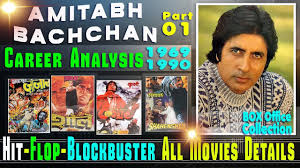 Amitabh Bachchan Hit And Flop Movies List With Box Office Collection Analysis 1991 To 2005 Part 02 Youtube Born 11 october 1942) is an indian film actor. amitabh bachchan hit and flop movies list with box office collection analysis 1991 to 2005 part 02