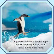 Two little penguins sitting on glittery ice with a heart hanging overhead. Motivational And Inspiring Quotes About Hope Love And Life