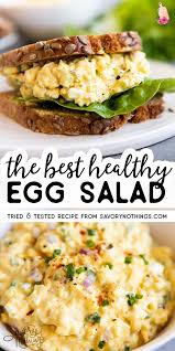 The Best Healthy Egg Salad Greek Yogurt And Mayo Options Included In 2020 Healthy Egg Recipes Healthy Egg Salad Egg Salad Recipe Healthy