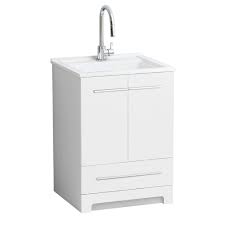 glacier bay 25 inch white laundry