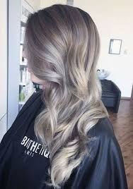 This hair shows a sharp transition from ash blonde roots that fade into lighter and shinny blonde tone. 45 Adorable Ash Blonde Hairstyles Stylish Blonde Hair Color Shades Ideas Her Style Code Ash Blonde Hair With Highlights Blonde Hair Colour Shades Blonde Hair With Silver Highlights