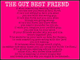 Make him/her feel loved and appreciated by telling them these cute words. Quotes About Guy Friend 46 Quotes