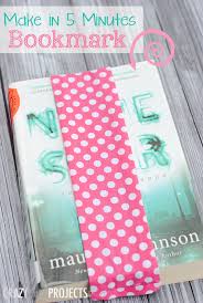 Sewing books can be the perfect inspiration to turn from an amateur to a stitching pro. Make Your Own Bookmark In 5 Minutes Crazy Little Projects