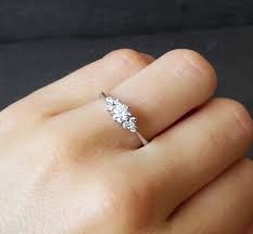 Olivia 0 45ct Skinny Thin Diamond Engagement Ring Knife Edge Diamond Ring Engagement Ring Vintage Engagement Vintage Diamond Minimalist Engagement Ring Elegant Engagement Rings Engagement Rings