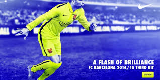 Unfollow fc barcelona jersey to stop getting updates on your ebay feed. Fc Barcelona 2014 15 Nike Third Kit Football Fashion