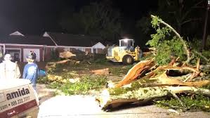 Tornado alley is a nickname invented by the media to refer to a broad area of relatively high tornado occurrence in the central united states. Mississippi Tornadoes Damage Reported In At Least 3 Cities Cnn