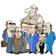 French presidents By jeander | Politics Cartoon | TOONPOOL