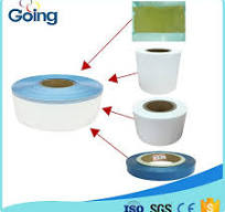 China Blue Edge Resealable Adhesive PP Side Tape for ...