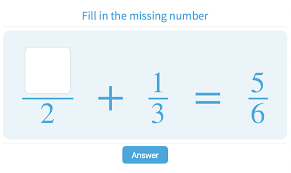 To understand how this is done, please see this video on adding unlike fractions on my other. Fractions Practice With Math Games