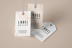Paper Kraft Label Tag Mockup Set In 2020 Kraft Labels Labels Creative Flyer Design