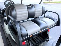 Custom Golf Cart Seats In 2020 Golf Cart Seats Custom Golf Carts Golf Carts