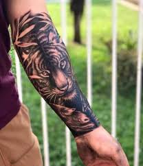 White tiger tattoos can be designed in a variety of different ways. Top 65 Tiger Tattoo Sleeve Designs 2021 Trending Tattoo