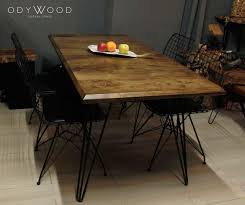 London Dogal Ceviz Masa Rustic Dining Table Rustic Dining Dining