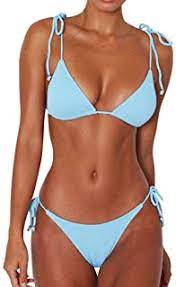 Add coordinating sunglasses, hat, or headband for a. Amazon Com Baby Blue Bikini