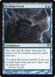 Rooftop Storm Magic The Gathering Cards Magic The Gathering The Gathering