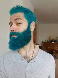 In short, with 4.5 rating and more than 8408 buyers, the refectocil non irritating beard dye stands as the best choice. Dyed Blue Turquoise Beard Beard Dye Beard Colour Mens Hair Colour