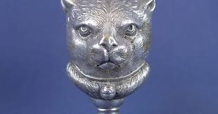 Amazing Silver Plated Cat Baby Rattle Baby Rattle Rattle Rattles