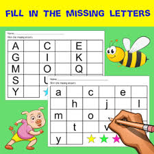 As one commenter suggested, you can even change the worksheet, for example the images, to better suit your class so there is really no reason to have to start from scratch. Missing Letters Alphabet Worksheets Teachers Pay Teachers