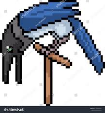 Vector Pixel Art Bird Stand Isolated Cartoon R Ad Affiliate Art Pixel Vector Bird Pixel Art Bird Stand Art