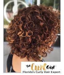 Curly Painted Bob Red Curly Hair Bob Hairstyles Red Hair Bob