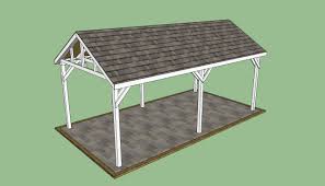 Abba patio 10 x 20 ft. Attached Wood Carport Kit Prices Architecture Homes Decoration