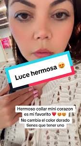 Collar Corazon Dorado Hm